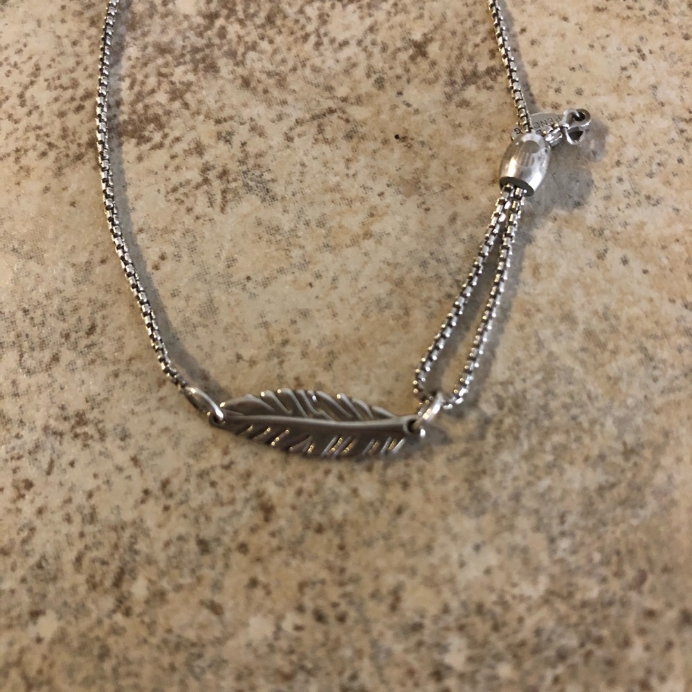 Alex and Ani Feather Bracelet